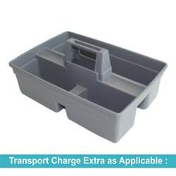 Seau de nettoyage avec corps en plastique robuste, adapté au transport d'outils et de fournitures de nettoyage pour la maison et l'hôtellerie - Product Image 2