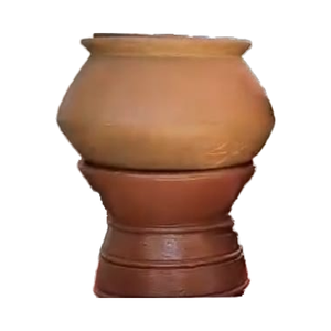 Réchaud en terre cuite écologique/réchaud en argile naturelle/plat de service en terre cuite fait à la main réchaud pour buffet en terre cuite - Product Image 2