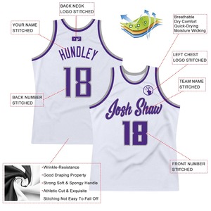 Maillots de basket personnalisés Uniformes d'équipe sur mesure Vêtements de sport Sublimation 100% polyester respirant Vente en gros d'usine - Product Image 4