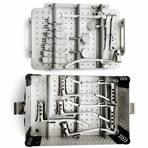 Ensemble d'opérateurs de discectomie lombaire Caspar de qualité supérieure avec boîte de stérilisation, instruments de chirurgie spinale certifiés CE ISO - Product Image 3