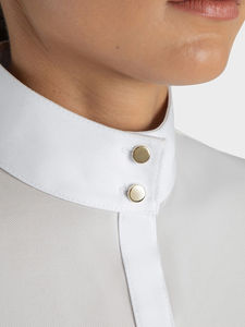 Camiseta de Ciclismo Larga para Mujer, de Alta Calidad y Más Vendida, de Color Sólido, Tejida, con Decoración de Logotipo Personalizado para Adultos - Product Image 2