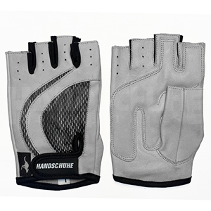 Customizable Logo PU Weightlifting <b>Gloves</b> with Buckle Closure for Gym Men and Women Sports Fitness Workout - Product Image 1