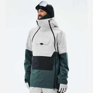 Veste de ski imperméable professionnelle pour homme, coupe-vent, thermique, pour snowboard, vêtements de sport d'hiver en plein air, veste Anrak à capuche - Product Image 6