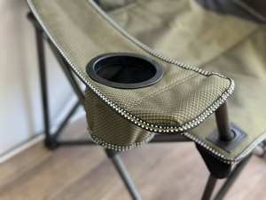 Fauteuil inclinable pliant d'extérieur HG VIETNAM, moderne, en acier inoxydable, léger, écologique, portable, pour le camping et le jardin, confort optimal - Product Image 4