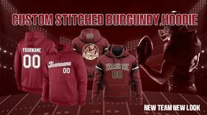 Wholesale Sportswear <b>Hoodie</b> <b>for</b> <b>Men</b> <b>Burgundy</b> Pullover Sweatshirts Fashion <b>Men's</b> & Women's Clothing - Product Image 5