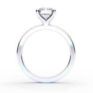 D Color VVS <b>Emerald</b> Cut Moissanite Solitaire 14K Gold IGI Certified 4 Prong Setting Classic Engagement Wedding <b>Ring</b> Women - Product Image 5