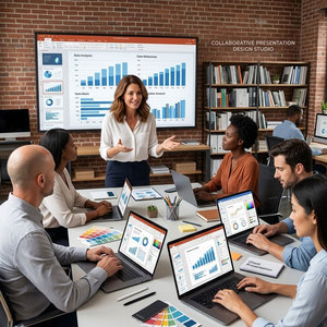 Servizi di augmentazione del personale per designer di presentazioni: supporto per la progettazione di presentazioni aziendali e l'elaborazione di slide - Product Image 3