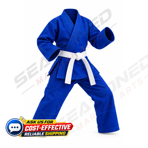 Kimono de Judo para Niños Rei 350g, Blanco, BJJ GI 100% Algodón, el Mejor Rendimiento para Artes Marciales, Club, Gimnasio, Entrenamiento - Product Image 5