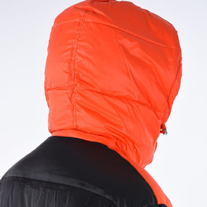 Veste matelassée légère et écologique pour homme, résistante à l'eau, coupe-vent personnalisée avec capuche et fermeture éclair, tissée unie, idéale pour l'hiver et toutes les conditions météorologiques - Product Image 4