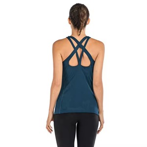 Camiseta sin mangas de color sólido para mujer, cuello redondo, tejido de punto, algodón y spandex, transpirable, ecológica, de secado rápido, ajuste casual, corte regular - Product Image 5