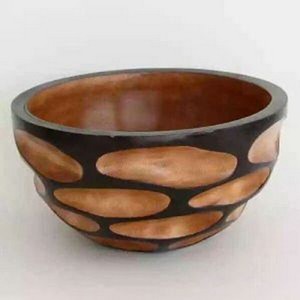 Último Modelo de Tazones Modernos Desechables para Servir Ensaladas, Hechos a Mano con Madera de Mango y Acacia, Vajilla para Fiestas, HANDICRAFT HUB, Artesanía de Uttar - Product Image 1