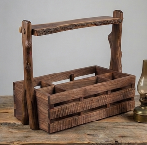 Ventes directes usine : Caddies de rangement en bois, unités de rangement et étagères pour cuisine et maison, organisateurs de rangement - Product Image 3