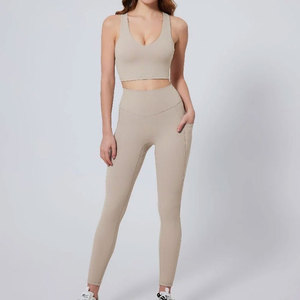 Reasonable Price High Quality Breathable Lightweight Supplier Comfortable Performance Best Supplier Fitness Wear Women Yoga Set - Product Image 1