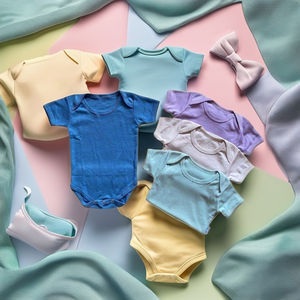 Body de Bebé Unisex para Recién Nacidos, 100% Algodón, Cierre de Cremallera, Estilo Casual, para Verano, Gran Venta - Product Image 3