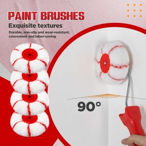 Kit Rullo per Pittura Angoli da 10 Pezzi con 9 Utensili per Angoli in Cartongesso e Rullo per Pittura da 3 Pollici con Manico da 12 Pollici per Applicazione Stucco - Product Image 6