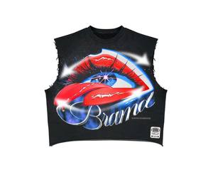 T-shirts tendance 2026 personnalisés avec impression DTG, effet délavé, 100 % coton, coupe oversize, chemises courtes pour hommes, chemises à manches longues double couche - Product Image 3