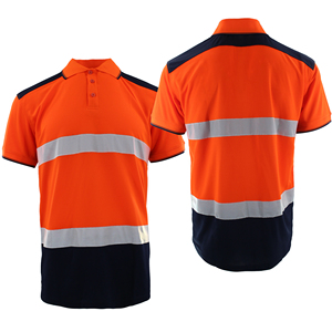 Camiseta Polo de Alta Visibilidad para Hombre, Manga Corta, Uniforme de Trabajo, Reflectante, de Seguridad, para Construcción - Product Image 6