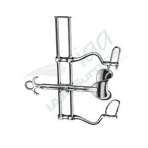 Retractor Abdominal Manual Balfour Autorretenible de Acero Inoxidable, Instrumento Quirúrgico Reutilizable y Ajustable para una Amplia Exposición - Product Image 5