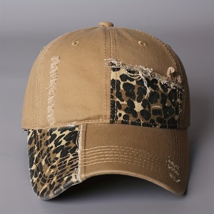 Gorra de Béisbol de Algodón Desgastado al por Mayor, sin Marca, con Logotipo Personalizado Bordado, OEM - Product Image 5