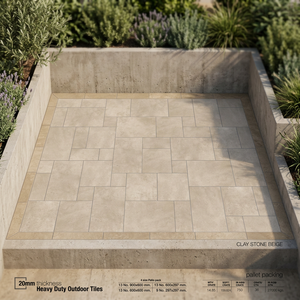 Dalles de sol en porcelaine de 600*600, pierres de granit, pavage extérieur de garage, épaisseur de 20 mm, pour les espaces publics, les parkings, les cours, les jardins - Product Image 2