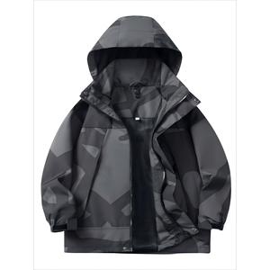 Hot Selling Mens Womens Winter Waterproof Breathable Windbreaker Softshell <b>Jacket</b> for Dry Front Logo - Product Image 1