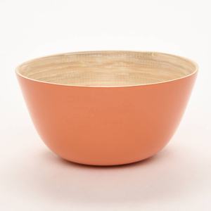 Customized Logo Eco-friendly Disposable <b>Mixing</b> <b>Bowls</b> <b>Set</b> Natural Living Bamboo Wood Salad <b>Bowl</b> Safe for Direct Food Service - Product Image 2