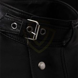 Chaqueta de cuero casual personalizable para hombre con tacto suave y estilo relajado, chaqueta de cuero de invierno - Product Image 4