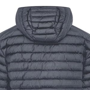 <b>Men's</b> Puffer <b>Jacket</b> <b>Black</b> Hooded Quilted Winter Coat <b>Lightweight</b> Warm Outerwear Full Zip Casual Outdoor Fashion <b>Jacket</b> Wholesale - Product Image 2