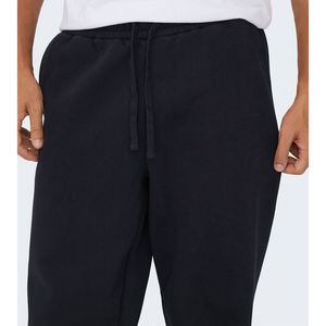 กางเกงวอร์มผู้ชายผ้าเฟรนช์เทอร์รี่คุณภาพสูง หนานุ่ม ปักโลโก้ตามสั่ง ขายส่ง - Product Image 4