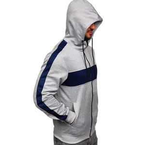 Lightweight 100% Polyester <b>Tracksuit</b> Set for Men – Plain Dyed Athletic Sportswear Jogging and Training Suit - Product Image 2