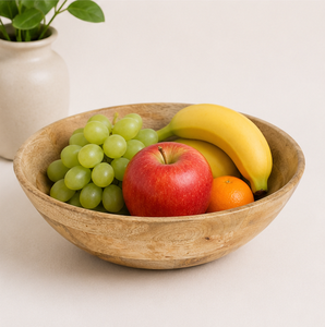 Tazón para Servir de Madera de Mango de Alta Calidad, Ecológico, Grande, para Ensaladas y Frutas, para Decoración Moderna del Hogar y Catering de Hoteles - Product Image 4