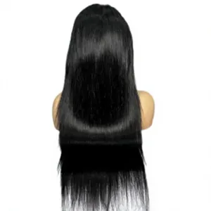 Peluca frontal de encaje HD Invisible Melt, cabello humano virgen negro natural rizado al agua, línea de cabello pre-arrancada, proveedor - Product Image 2