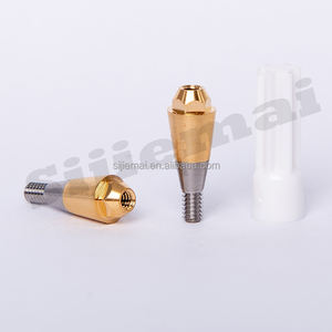 Pilier dentaire en titane d'usine multi-unités droite pleine restauration de l'arc OEM personnalisé MUA piliers pour Dentium Osstem - Product Image 3