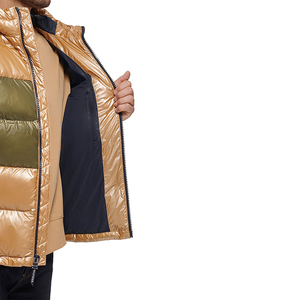 Vestes matelassées pour hommes haute performance, fabriquées professionnellement, à manches longues, design multi-panneaux, avec capuche, pour homme - Product Image 5