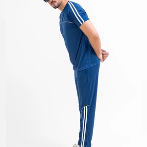 High Quality Custom Logo Breathable Men's Summer <b>Tracksuits</b> Best Price Custom Sport Summer <b>Tracksuits</b> for Adults - Product Image 5
