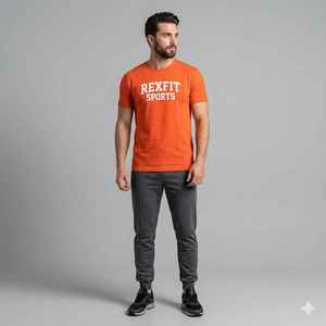 เสื้อยืดผู้ชาย สินค้าขายดี ขายส่ง เสื้อยืดผ้าฝ้ายผู้ชายสั่งทำพิเศษ พร้อมกระเป๋าตัดสี เสื้อยืดผู้ชาย OEM ไซส์มาตรฐาน - Product Image 6