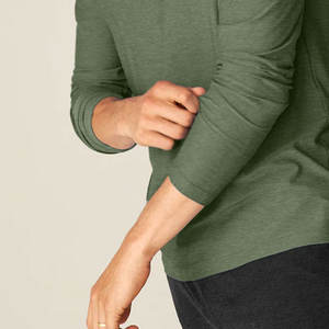 Camiseta de Yoga para Hombre de Color Sólido, Diseño Moderno, Ropa Casual de Verano, Top de Yoga para Hombre, Superventas - Product Image 5