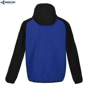 Veste softshell respirante, imperméable et écologique avec doublure polaire, col montant, poche avant, pour l'hiver et les activités de plein air - Product Image 2