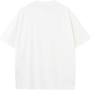 Camiseta de Manga Corta para Hombre, Talla Grande, Color Sólido, Cuello Redondo, 100% Algodón Jersey, Tejido Informal, Transpirable, de Secado Rápido y Ecológica - Product Image 2