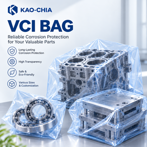 ถุงแบน LDPE VCI ทนทาน หนา 0.025-0.3 มม. สีตามสั่ง ป้องกันสนิม ผลิตในไต้หวัน - Product Image 4