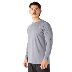 Camiseta Deportiva de Manga Larga para Hombre, Transpirable, que Absorbe la Humedad, para Entrenamiento en el Gimnasio y Fitness - Product Image 3