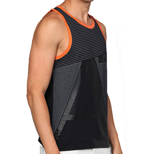 Débardeurs pour hommes, design personnalisé, sublimation, sans couture, séchage rapide, fitness, sport, course à pied, débardeurs pour hommes en vente à bas prix - Product Image 4