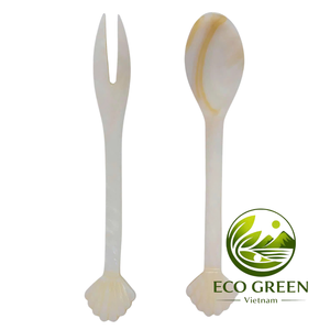 OEM Natural Mother of Pearl Spoon Handmade Shell Spoon for Bird Nest <b>Honey</b> Caviar Jam Cosmetic Sampling Hotel Restaurant Gift - Product Image 5