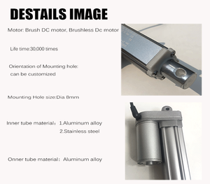 Actionneur Xaxis Linearmotor 230 Gode Puissant pour Karting avec Bras Flexible de Perçage - Product Image 4