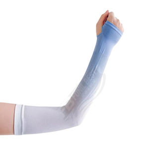 Protectores de Brazo para Ciclismo al Aire Libre de Verano, Mangas Delgadas de Seda Helada con Protección Solar Degradada para Hombre y Mujer, Conjuntos Anti-UV - Product Image 5