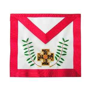 Delantales Masónicos Premium, Bordados Personalizados, Fabricante de Regalia para Logias, Venta al Por Mayor OEM - Product Image 6