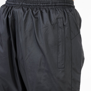 Pantalones Deportivos Negros para Hombre, Cintura Elástica, Ligeros, de Poliéster, Casuales, Transpirables, con Bolsillos Laterales, Corte Recto, para Otoño - Product Image 5