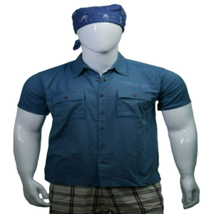 Camisa de Franela a Cuadros de Manga Larga para Hombre, Hecha a Medida, 100% Algodón Orgánico, Estampado con Pigmentos, Cuello Alto, Ecológica y Transpirable - Product Image 6