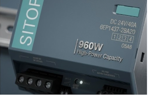 PSU300S 6EP1437-2BA20 960W 24V เอาต์พุต5A แหล่งจ่ายไฟรางดินสำหรับระบบ PLC อุตสาหกรรมอัตโนมัติ - Product Image 2