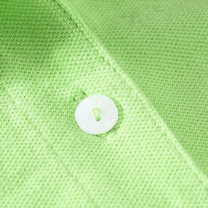 Camiseta Polo de Punto de Manga Corta para Hombre, Color Sólido, Corte Regular, Verde Claro, Harry Johnson Production - Product Image 5